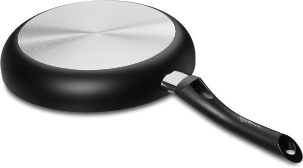 Amazon Basics - Juego de utensilios de cocina antiadherentes, 15 piezas, Negro - Imagen 4