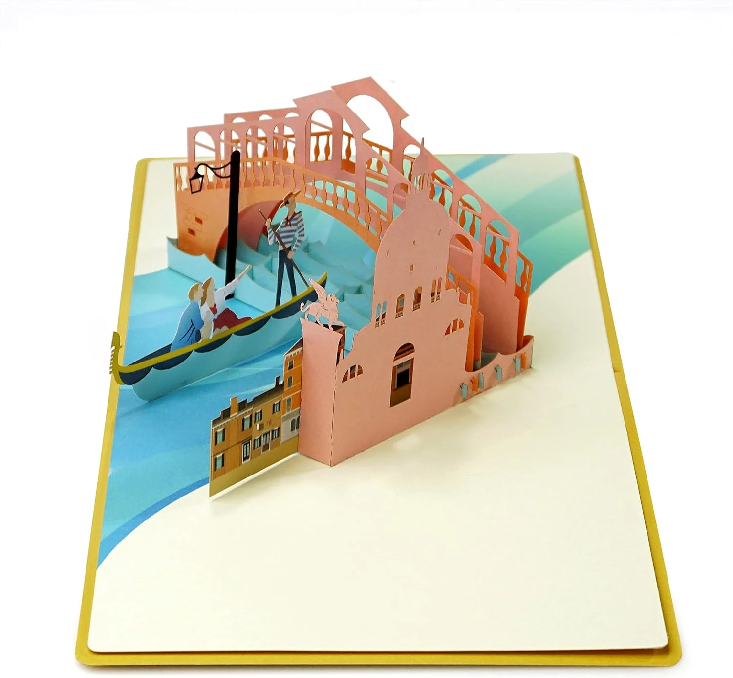 CUTPOPUP - 3D Anniversary Greeting Card for Wedding (Venice Couple) - Image 6