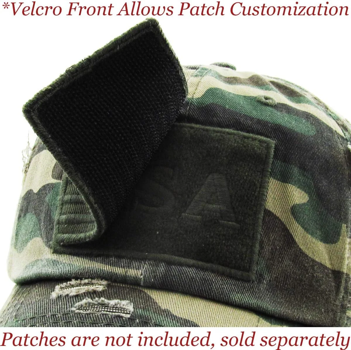 KBETHOS KBVT-209 Operador táctico OLV con Parche de Bandera de EE. UU. Gorra de béisbol Militar del ejército de EE. UU. Ajustable - Imagen 7