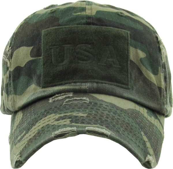 KBETHOS KBVT-209 Operador táctico OLV con Parche de Bandera de EE. UU. Gorra de béisbol Militar del ejército de EE. UU. Ajustable - Image 2