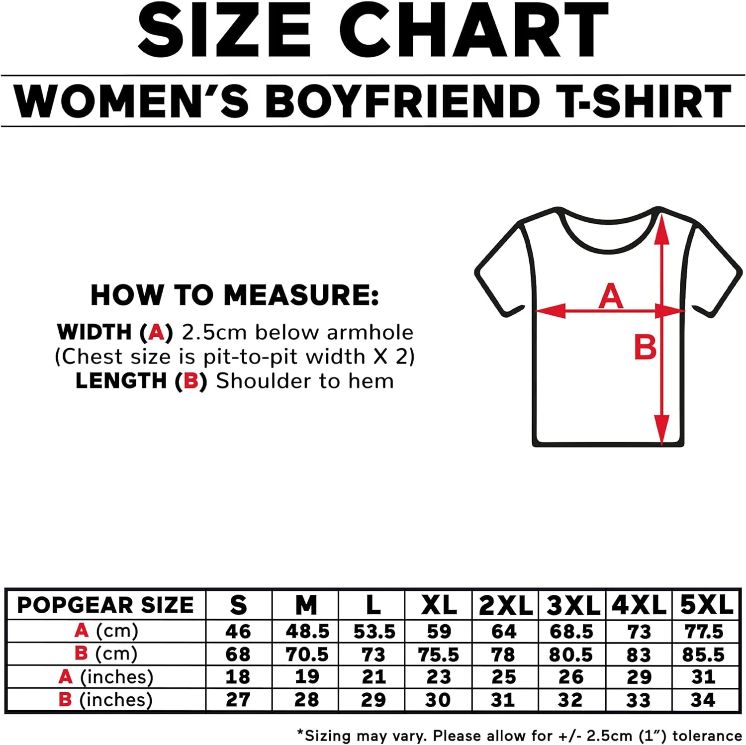 Popgear Jaws T-Shirt Tiburón Camiseta para Mujer - Imagen 2
