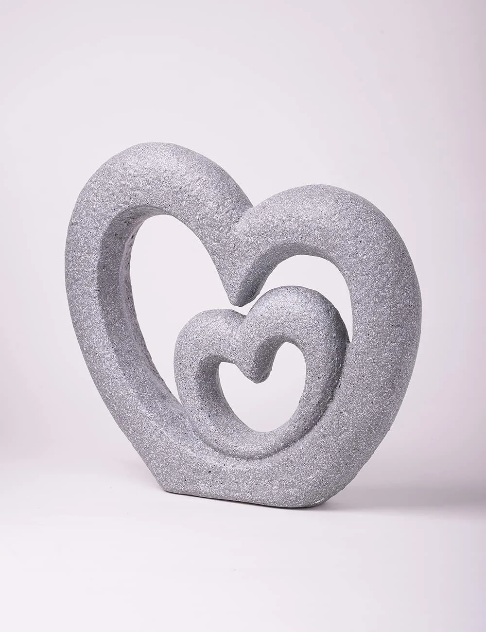 HAUCOZE Corazón Decorativa Figure Amor Regalo Escultura Modern Estatua Interior Salon Arte Resina Decoración del Hogar 35cm - Imagen 8