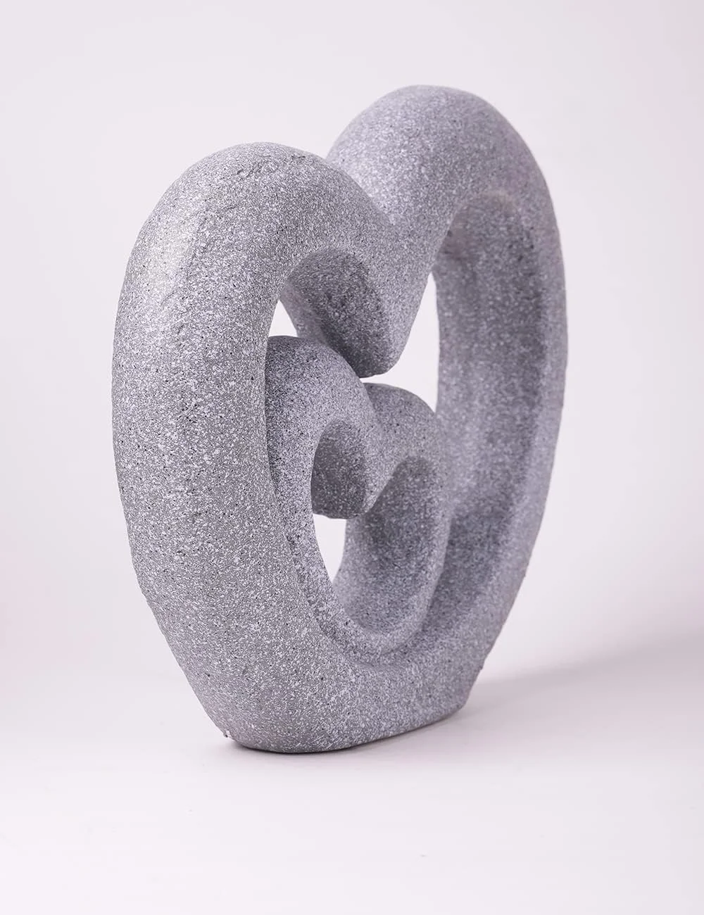 HAUCOZE Corazón Decorativa Figure Amor Regalo Escultura Modern Estatua Interior Salon Arte Resina Decoración del Hogar 35cm - Imagen 9