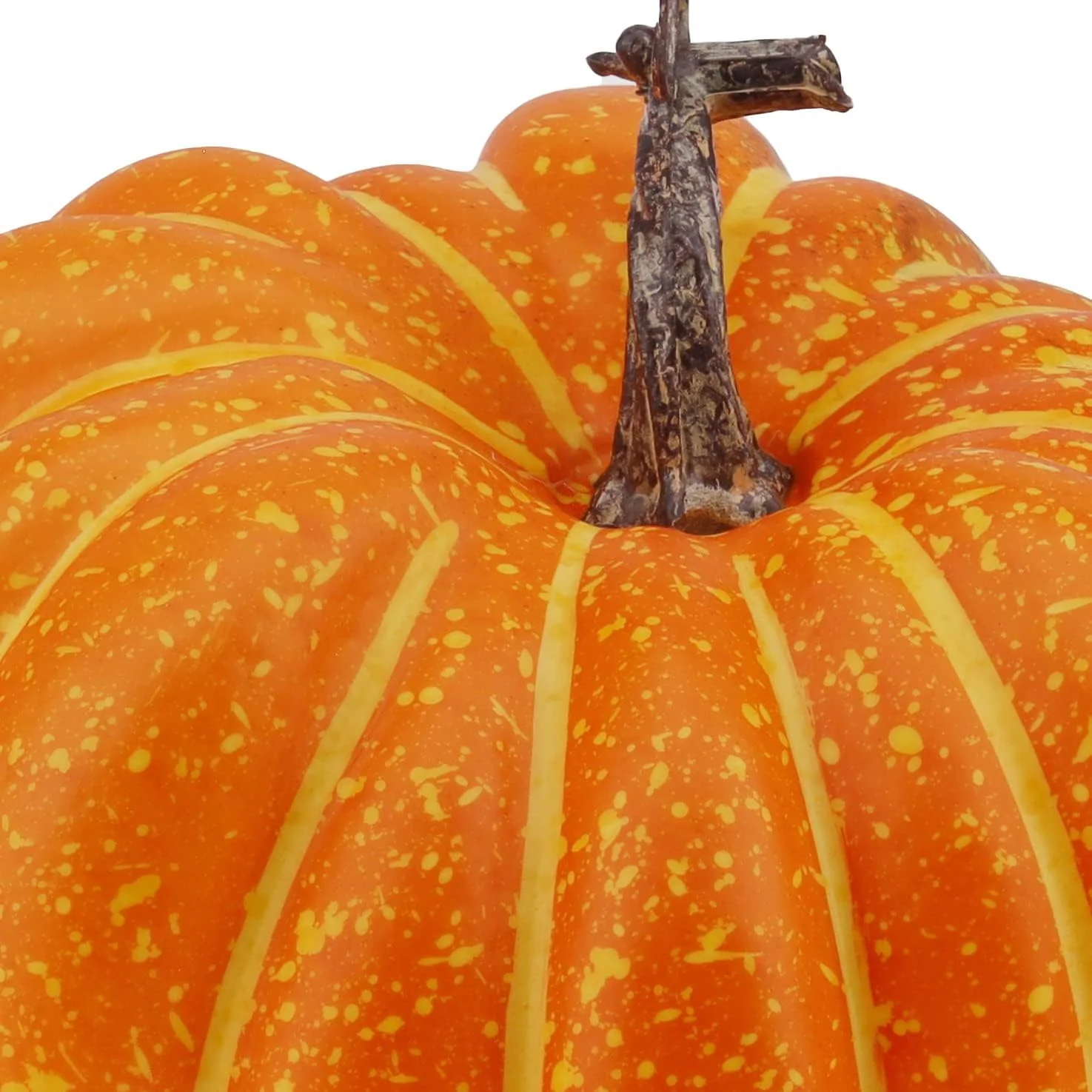 Gresorth 4 PCS Falso Calabazas Artificiales Vegetal Otoño Halloween Navidad Decoracion - Imagen 7