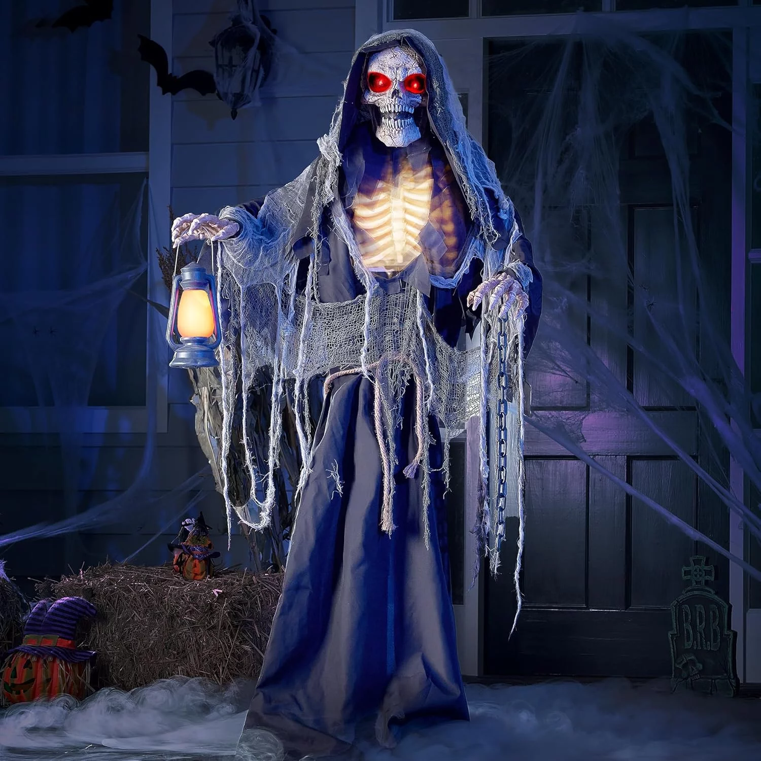 La Muerte Accesorio Animatrónico Halloween Activado por sonido