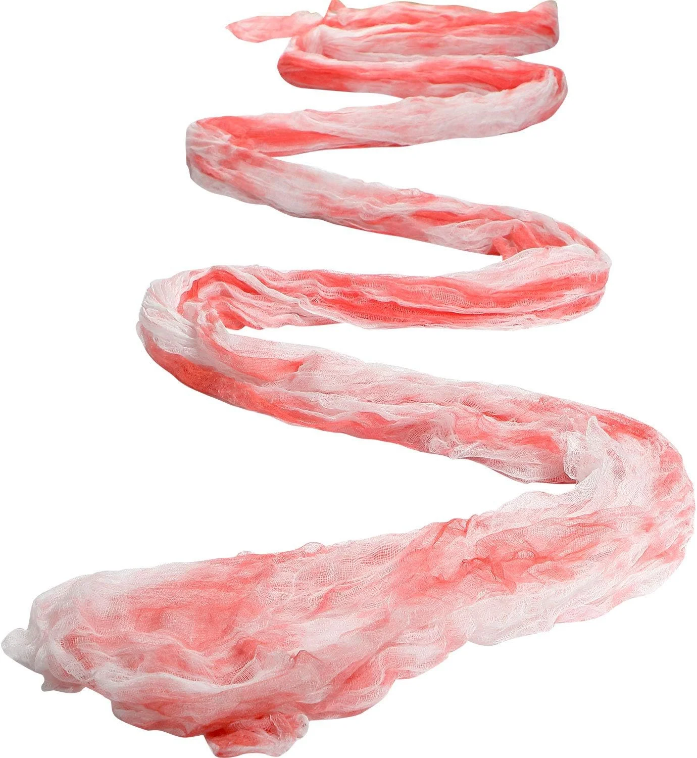 Boao Creepy Fabric 215 x 500 cm Creepy Cheesecloth Muslin Cotton Cloth Halloween Decorations for Haunted Houses Outdoor Door (Bloody) - Image 4