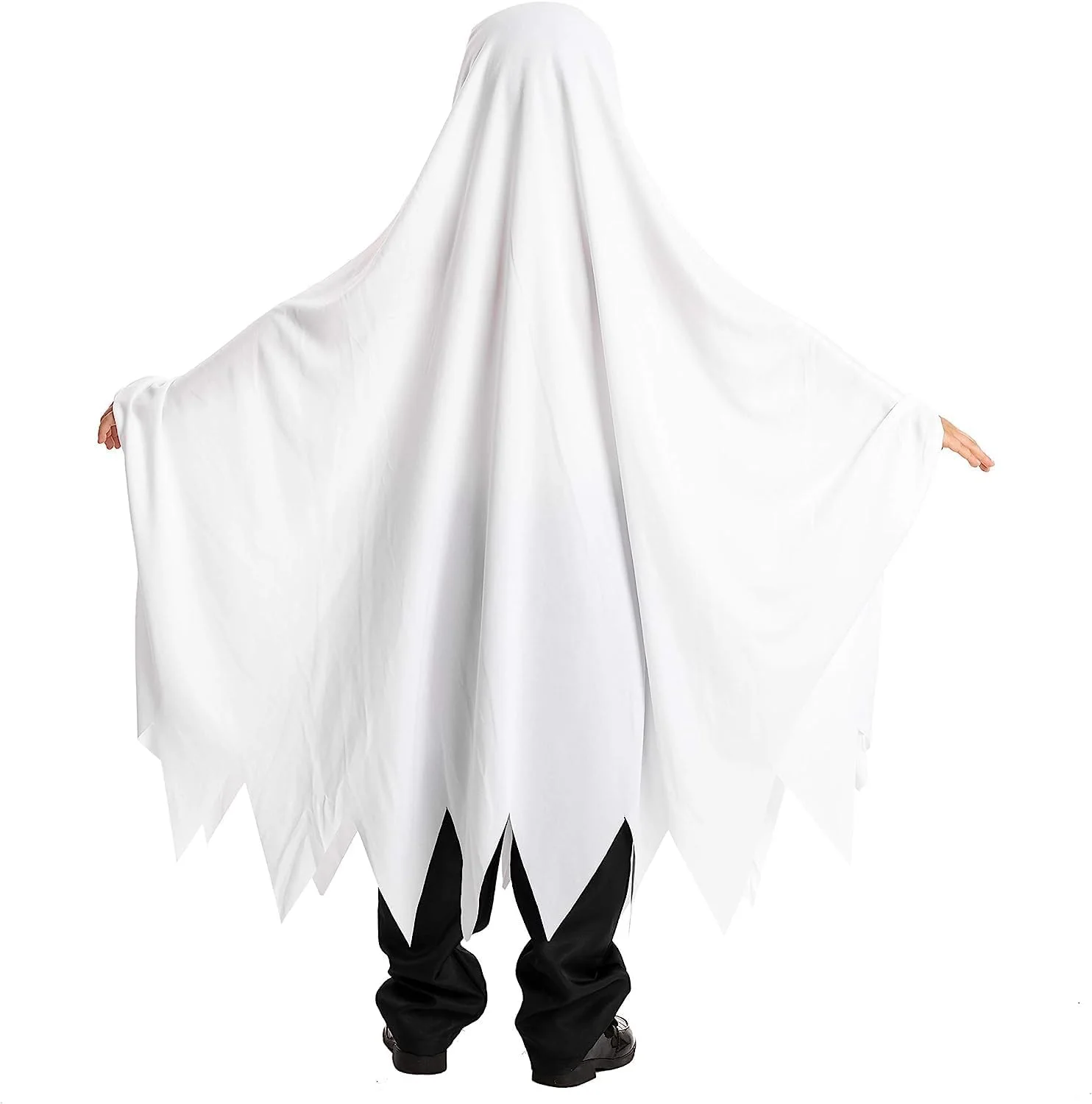 Spooktacular Creations Friendly Ghost Costume for Kids Halloween Trick or Treat Spooky - Image 3