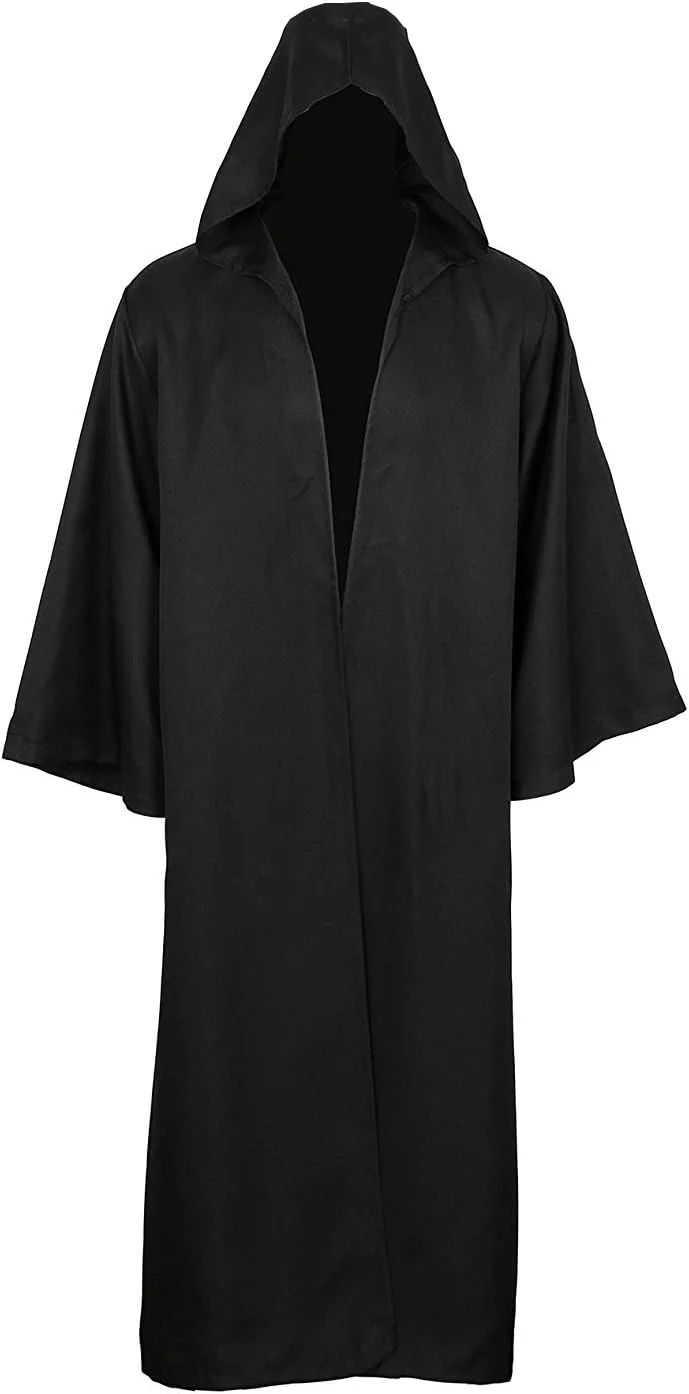 Gothden Men's Hooded Cape Knight Cool Cosplay Costumes