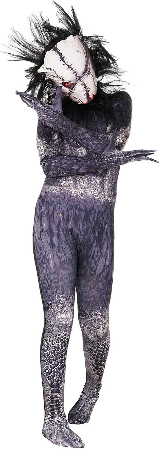 Morphsuits Kids Seedeater Second Skin Costume, Kids Monster Costume, Second Skin Kids Costume, Kids Scary Costume, Kids Terror Costume, Kids Halloween Costume Size S,M,L - Image 2