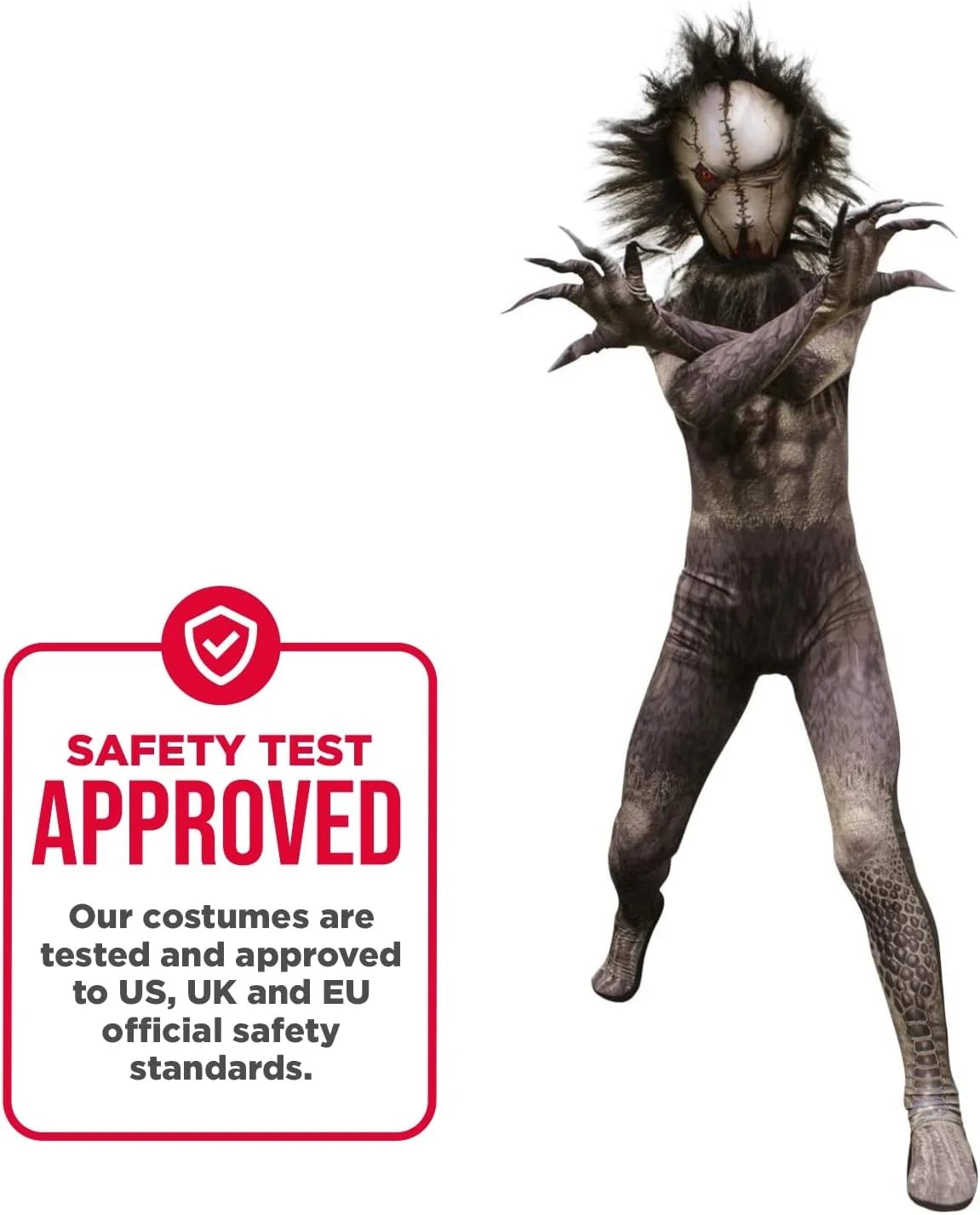 Morphsuits Kids Seedeater Second Skin Costume, Kids Monster Costume, Second Skin Kids Costume, Kids Scary Costume, Kids Terror Costume, Kids Halloween Costume Size S,M,L - Image 4
