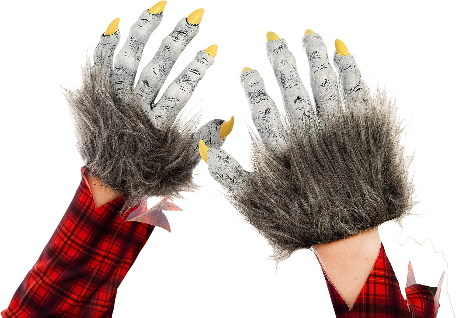 Spooktacular Creations Unisex Kids Red Werewolf Costume with Mask, Gloves, and Shoe Covers - Image 4