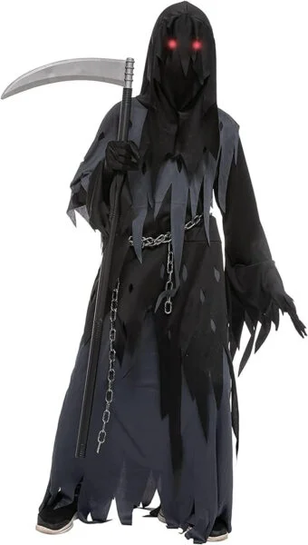Spooktacular Creations Halloween Costume for Kids Dark Knight Reaper Costume