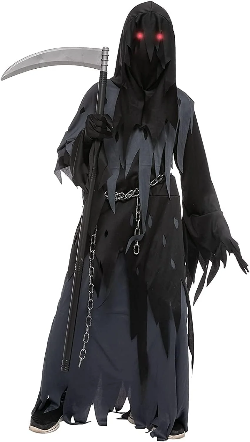 Spooktacular Creations Halloween Costume for Kids Dark Knight Reaper Costume