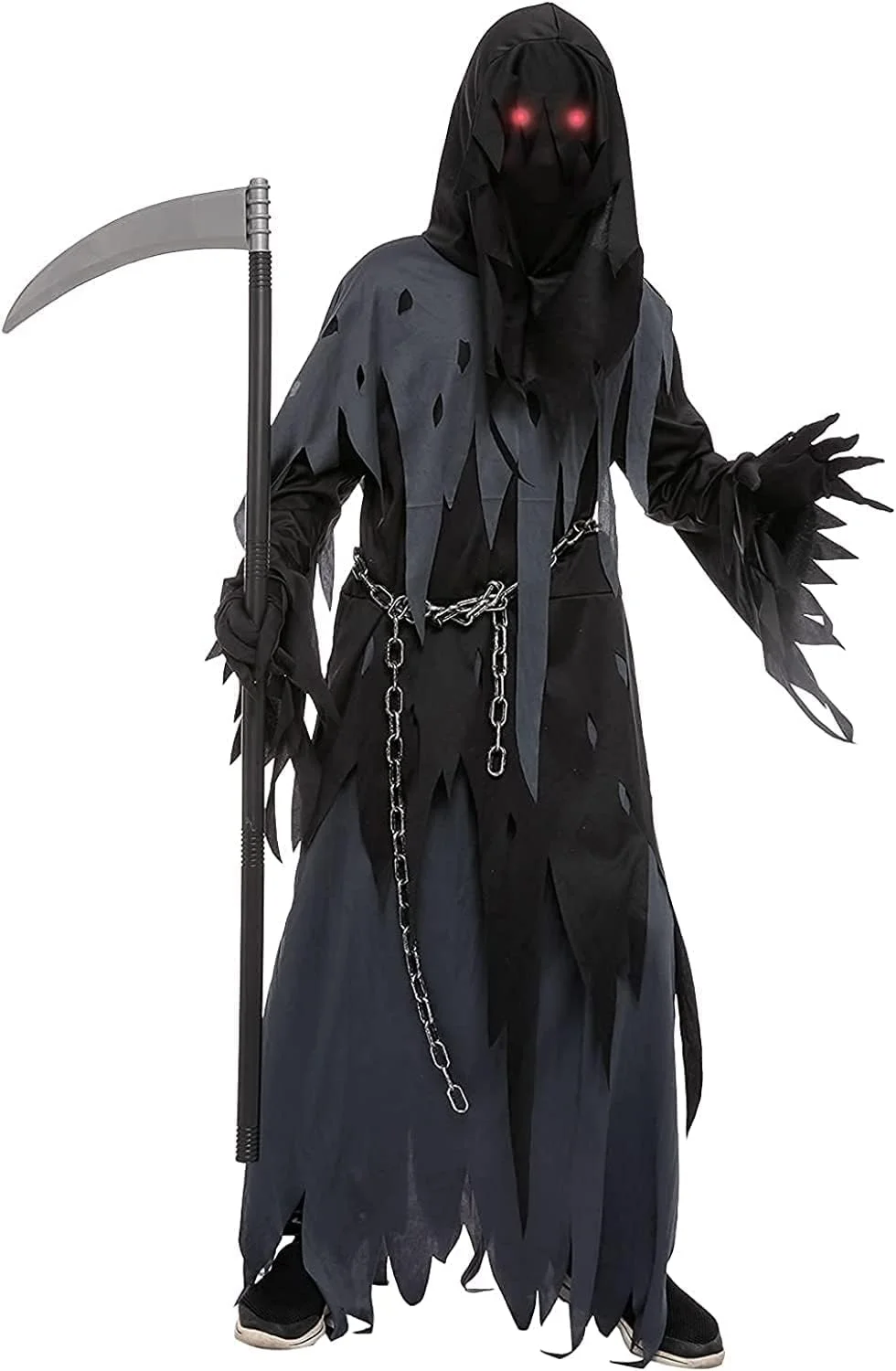 Spooktacular Creations Halloween Costume for Kids Dark Knight Reaper Costume - Image 4