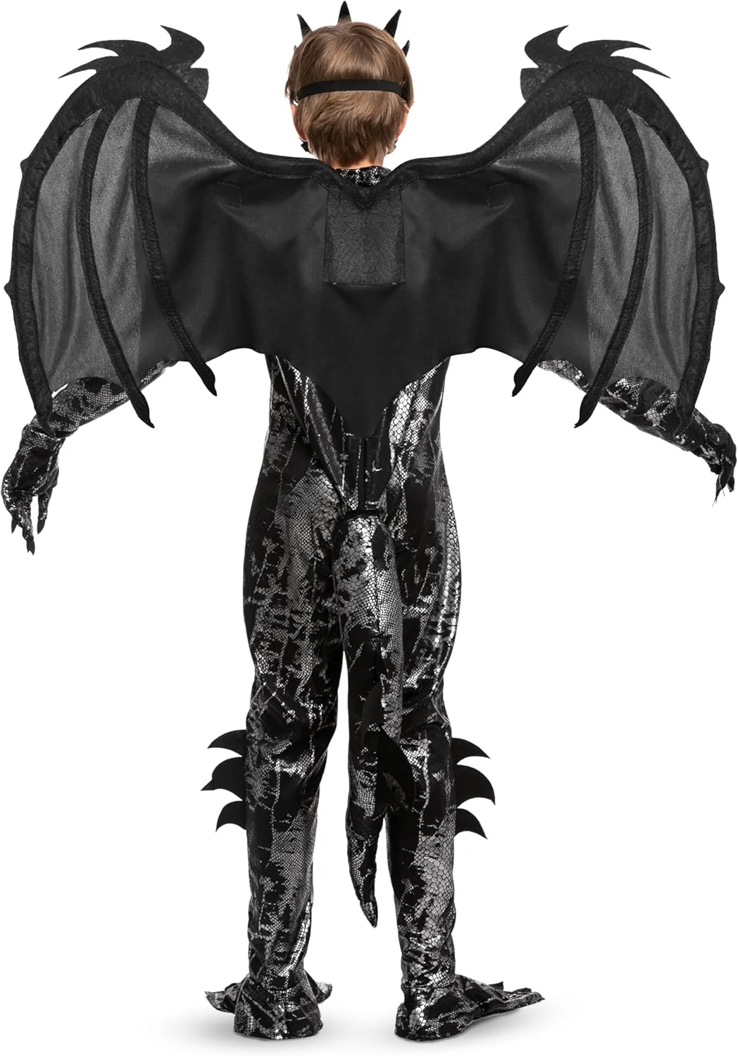 Spooktacular Creations Kids Dragon Costume, Dragon Wings and Mask, Halloween Outfit, Dragon Suit for Kids for Halloween Parties, Cosplay - Image 4