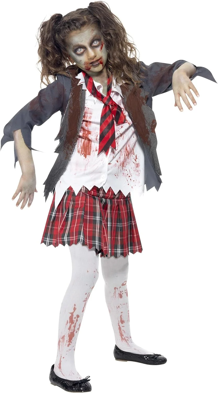 Smiffys Zombie Schoolgirl Costume