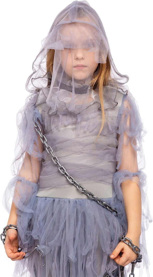 Spooktacular Creations Disfraz de Niña Fantasma Bella de Halloween - Imagen 5