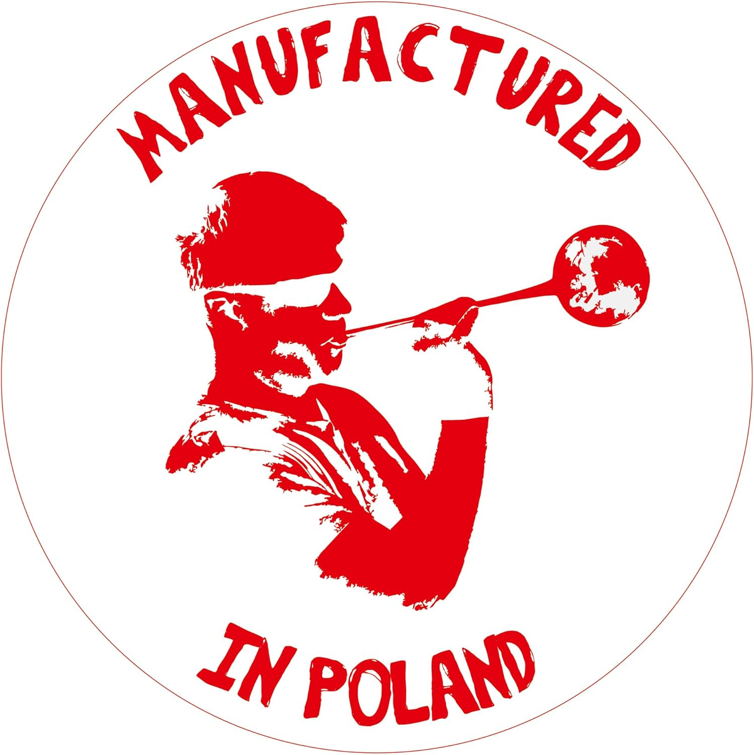 VITBIS Glass Ball for Christmas Tree Decoration, Large and Unique Balls, 15 cm Diameter, Gold Color, Hand Decorated, Hand Painted, Unique Christmas Decoration - Image 8