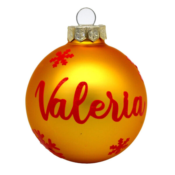 Mad & Cut. Bolas de Navidad de cristal personalizadas para árbol. Adornos navideños originales. - Imagen 7