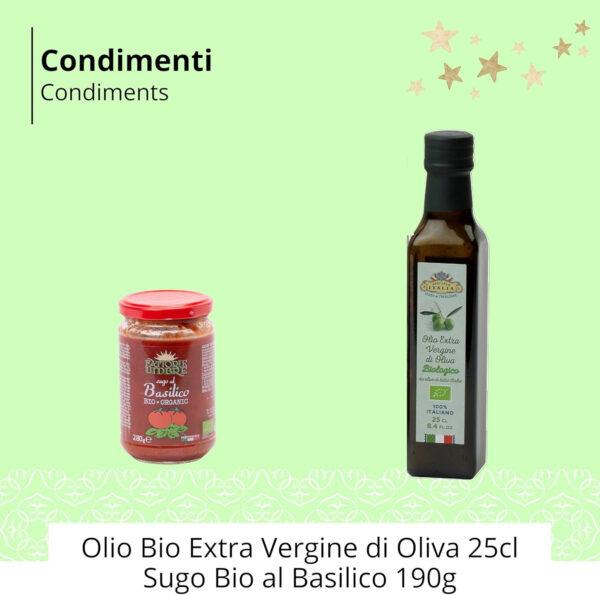 Speciale Italia - Caja de regalo "Bio and Nature", centro de mesa de céramica con productos organicos y gastronómicos [8 piezas] - Imagen 5