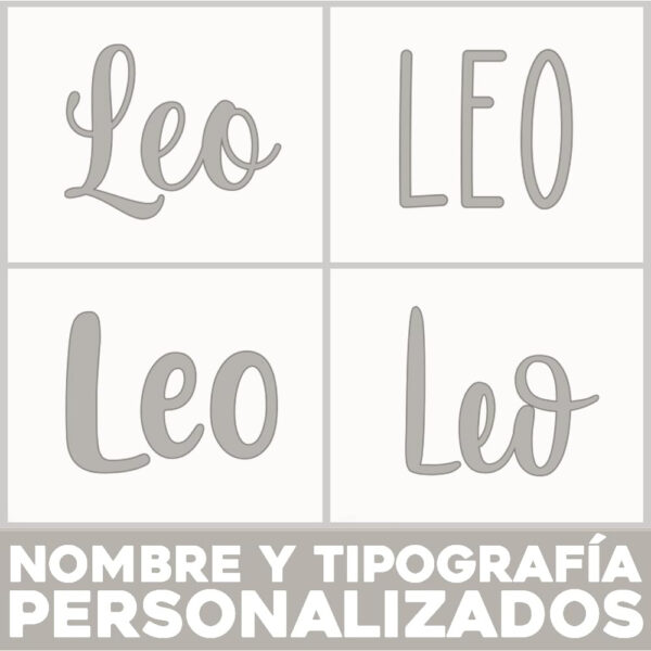 DEHOME Lámpara de Pared para Habitación Infantil LED Personalizada Nube – Lámpara para Bebé Color Blanco Cálido con Nombre – Regalo personalizado - Imagen 7