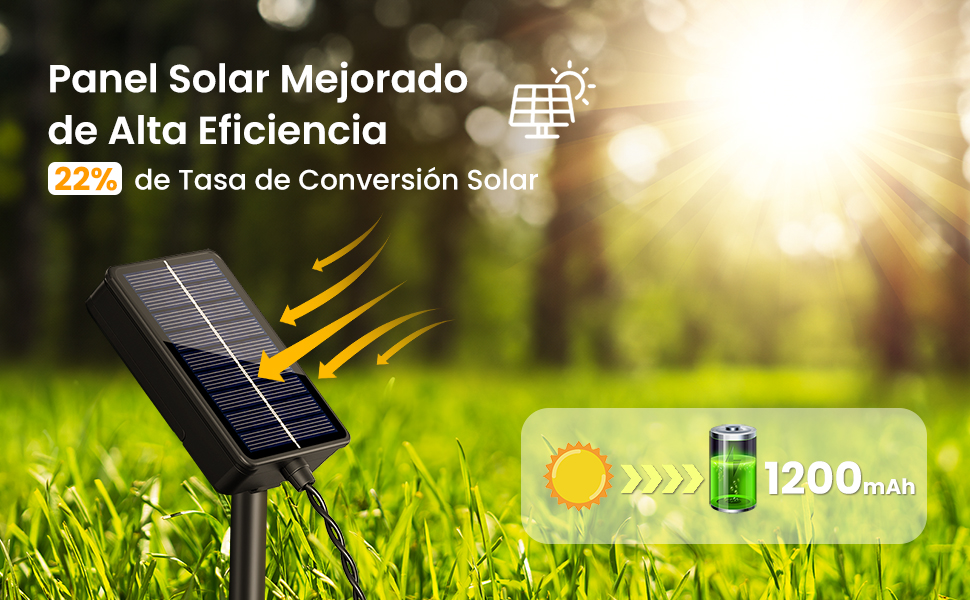 guirnaldas luces exterior solar