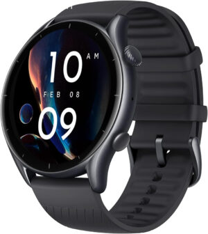 Amazfit GTR 3 Smartwatch Pantalla AMOLED de 1.39″ Reloj Inteligente Fitness GPS 150 +Modos Deportivos 21 días de duración de la batería Monitoreo de Salud Alexa Integrado Zepp OS Sistema 5ATM