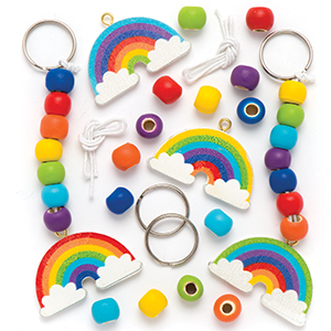 Rainbow Key Ring