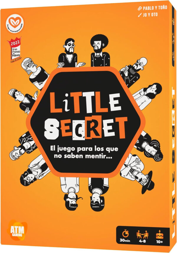 Little Secret - Juegos de Mesa - Gran Premio del Juego 2022 - Juegos de Palabras, Misterio y Diversión - Juego con Amigos y Familia - Adultos y niños - Regalo Navidad Original para Hombres y Mujeres