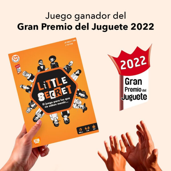 Little Secret - Juegos de Mesa - Gran Premio del Juego 2022 - Juegos de Palabras, Misterio y Diversión - Juego con Amigos y Familia - Adultos y niños - Regalo Navidad Original para Hombres y Mujeres - Imagen 5