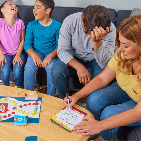 JUEGOS DE MESA - HIJOS CONTRA PADRES - Juego de Pruebas y Preguntas para Niños y Familias - 2 - 6 jugadores - 6065093 - Juegos de Mesa Niños 6 años + - Imagen 5