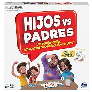 juego mesa educativo hijos contra vs padres original niños familia familiar adultos amigo castellano