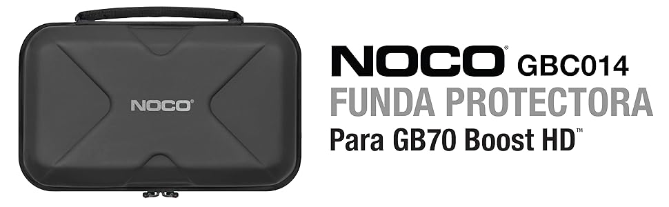 NOCO GBC014 Boost Maletín de Protección HD EVA para Arrancadores Auxiliares de Litio GB70 UltraSafe