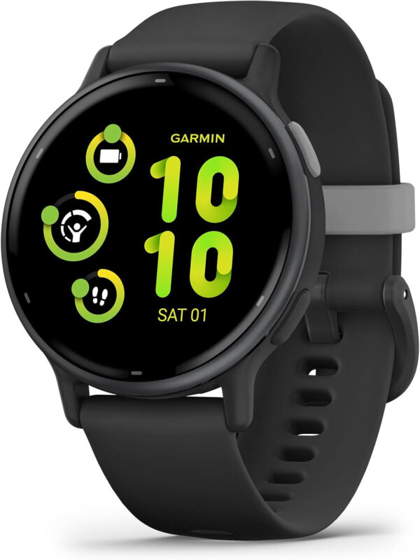 Garmin Vívoactive 5, Smartwatch con GPS, Pantalla AMOLED, Funciones Esenciales de Salud y Forma física y hasta 11 días de autonomía