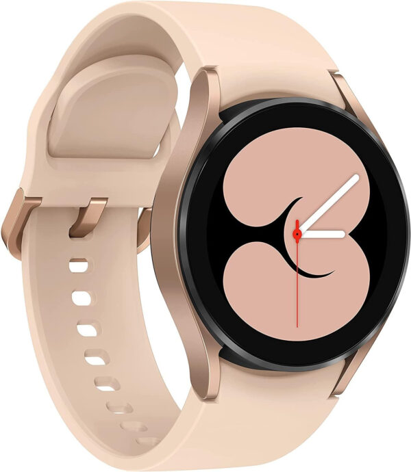 Samsung Galaxy Watch4 BT, Reloj Inteligente Redondo Bluetooth, Wear OS, Bisel Giratorio, de Fitness, rastreador de Fitness, 40 mm, Oro Rosa - Imagen 4