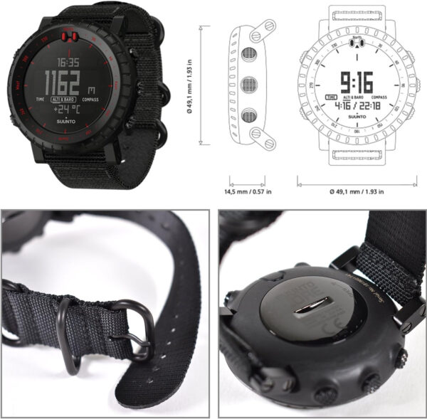 Suunto Core Reloj Outdoor con Altímetro, Barómetro y Brújula - Imagen 3