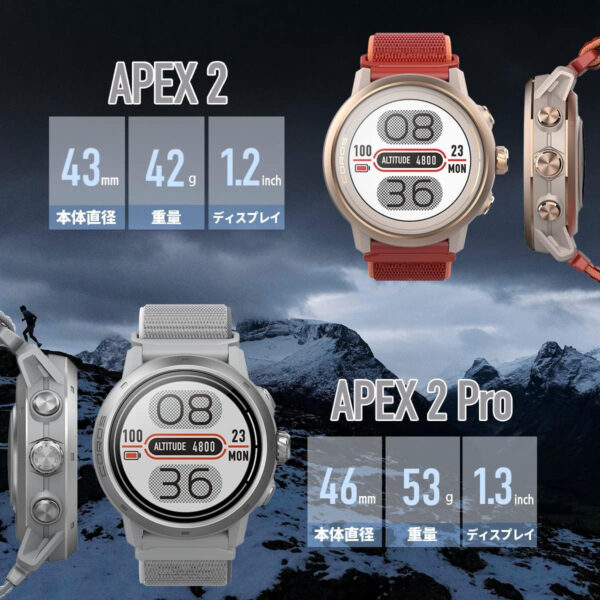 COROS Apex 2 Pro Reloj GPS Outdoor, 1,3" Zafiro Titanio, 30 días de Batería, Doble Frecuencia GPS, Navegación en Muñeca, Mapa Offline, Monitor de Frecuencia Cardiaca y de Sueño, Correr, Ciclismo-Rosa - Imagen 2