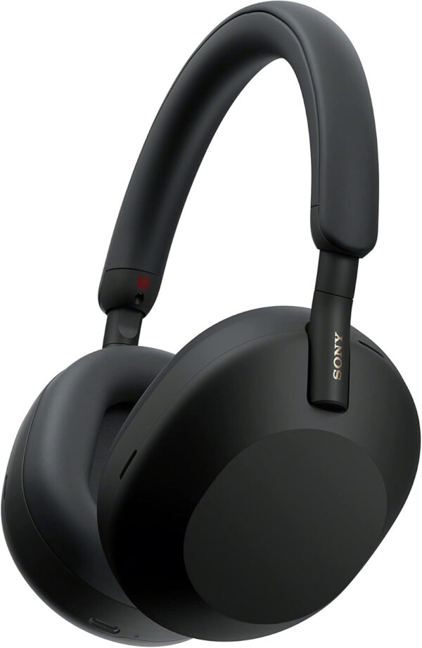 Sony WH-1000XM5 Noise Cancelling, Auriculares Bluetooth de diadema, Llamadas cristalinas, Hi-Res, 360 Reality Audio, 30 h de batería, Carga rápida, Alexa, Google Assistant, iOS, Android - Negro