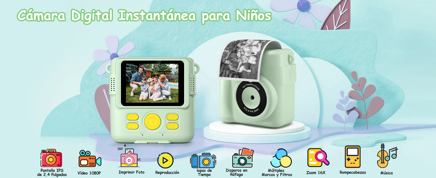 camara fotos infantil instantanea