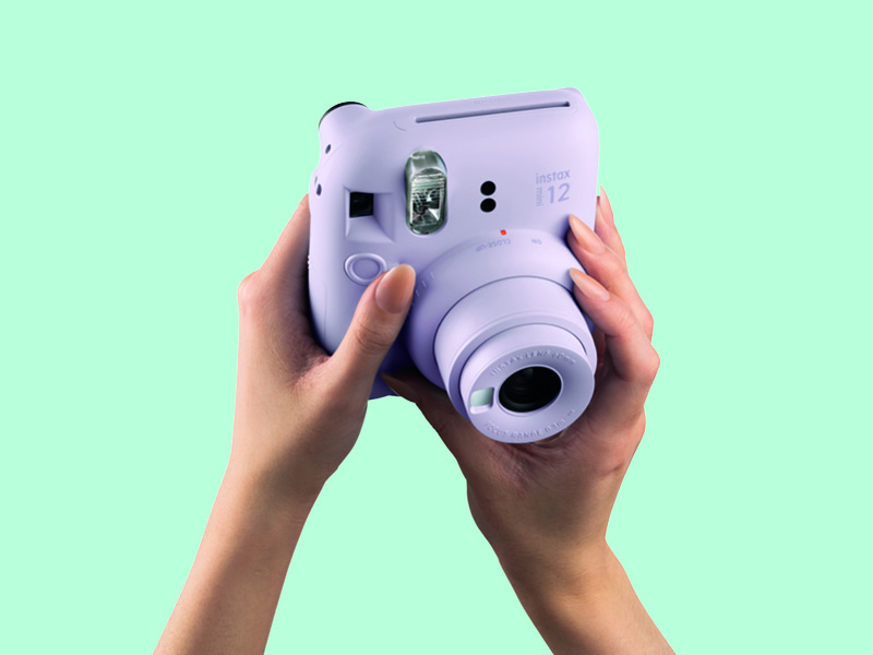 instax mini 12 selfie