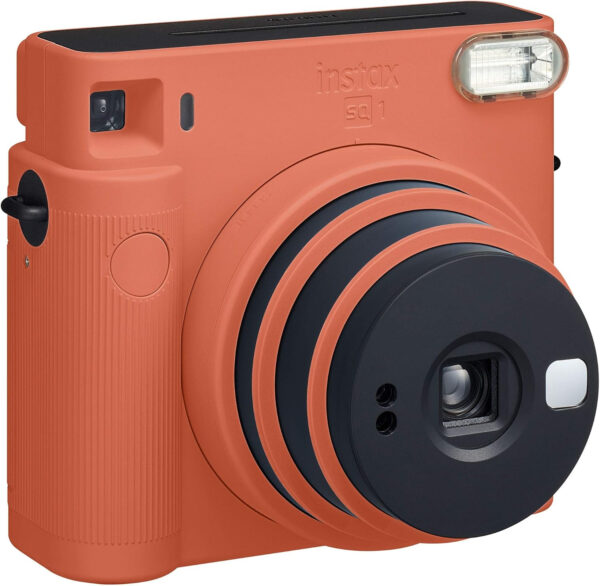 instax SQ1 Square Cámara instantánea automática, tamaño de Foto Cuadrado. Terracota Orange - Imagen 2