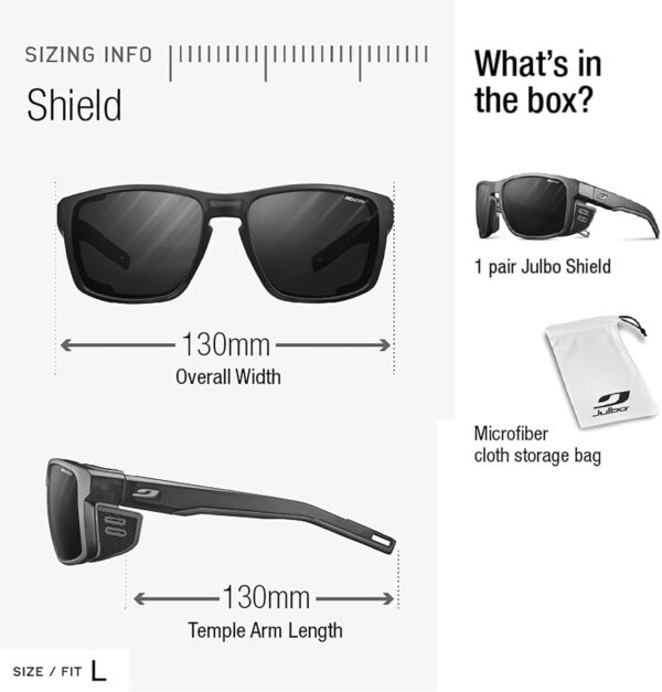 Julbo Shield Gafas DE Sol Unisex Adulto - Imagen 4