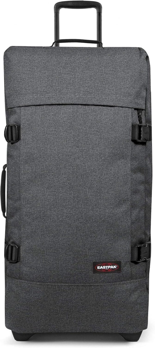 Eastpak TRANVERZ L Maleta, 79 x 40 x 33 cm, 121 L - Black Denim (Gris)