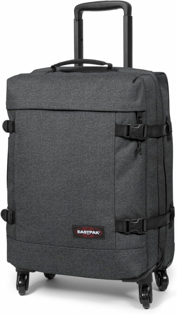 EASTPAK TRANS4 S Maleta, 54 x 35 x 23 cm, 44 L - Black Denim (Gris) - Imagen 3