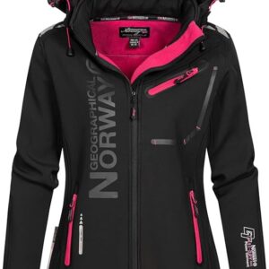 Geographical Norway REINE LADY gris negro-rosa