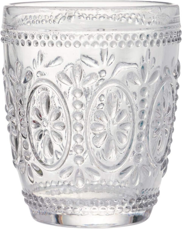 Villa d'Este Home Tivoli 203755 Imperial-Juego de 6 Vasos de Agua de Cristal Transparente, 295 ml, Vidrio, Claro