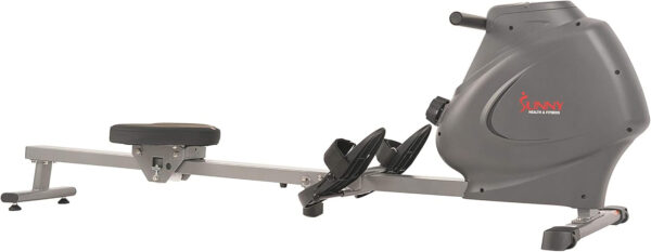 Sunny Health & Fitness Máquina de Remo magnética, Remo Plegable Compacto para el hogar, súper silencioso y Suave, conexión Exclusiva Opcional a la aplicación SunnyFit - Imagen 2