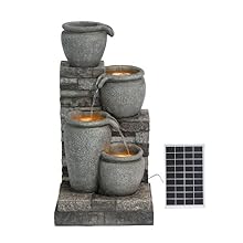 front image of the full fountain with lar panel