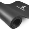 ProsourceFit Extra Thick Yoga and Pilates Mat ½” (13mm) or 1" (25mm), 71-inch Long High Density Exercise Mat with Comfort Foam and Carrying Strap