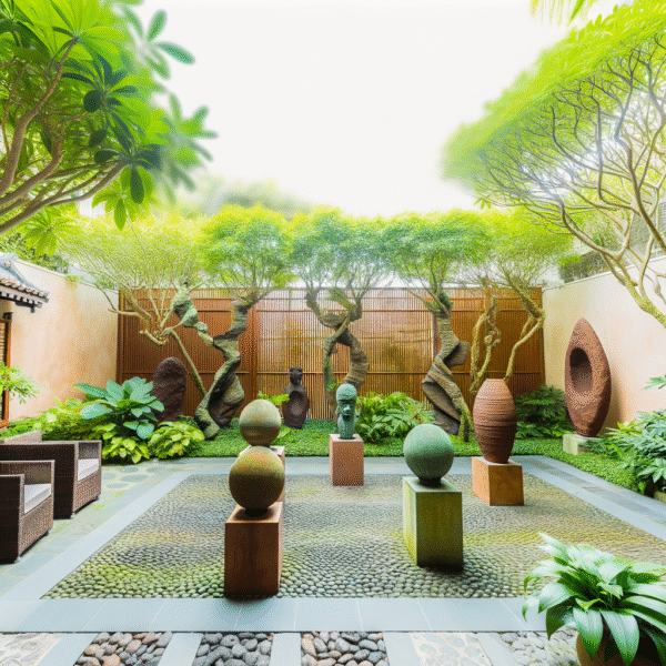 Idea Fuentes de Agua Decorativas Patio Zen